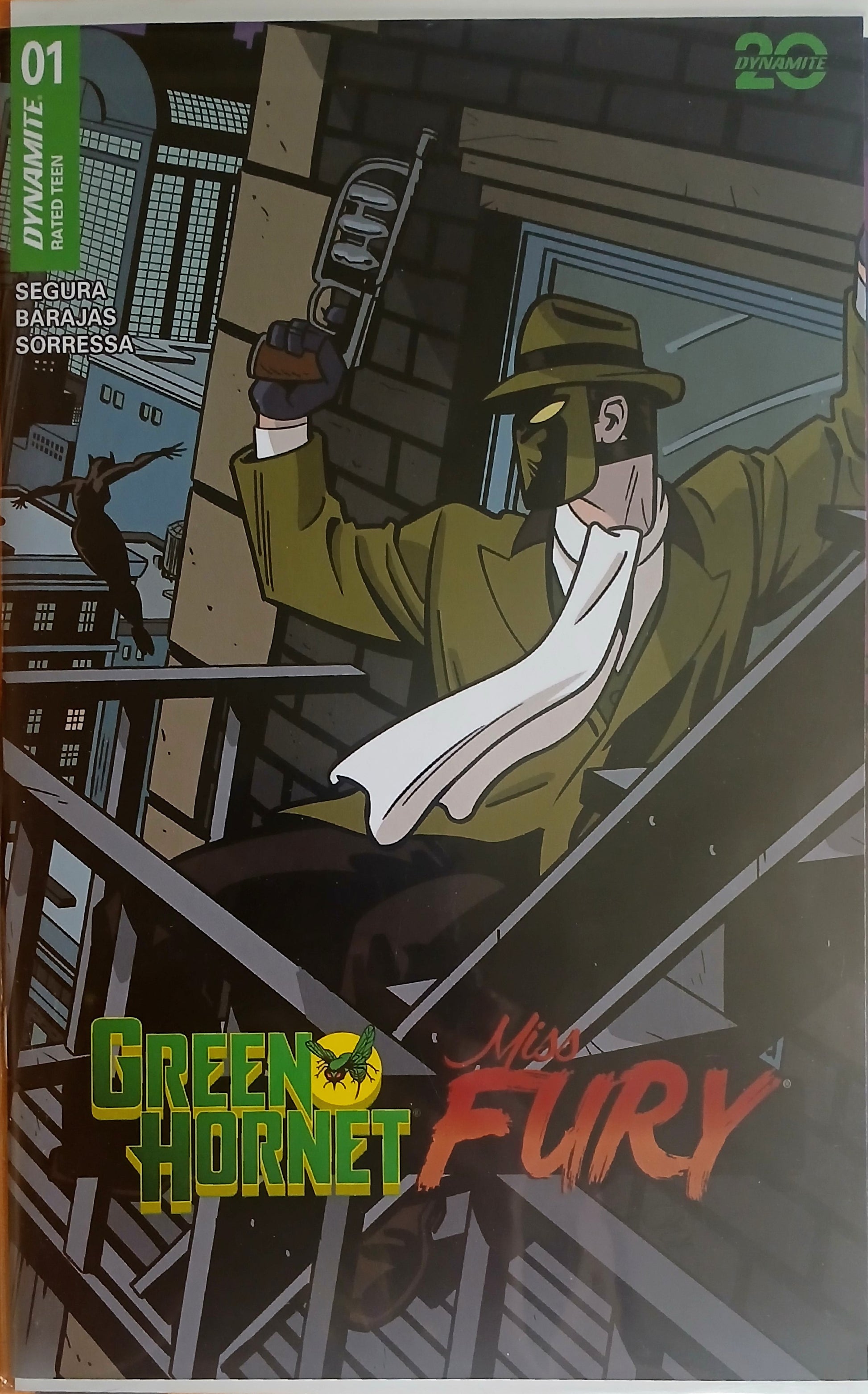 Green Hornet & Miss Flury
