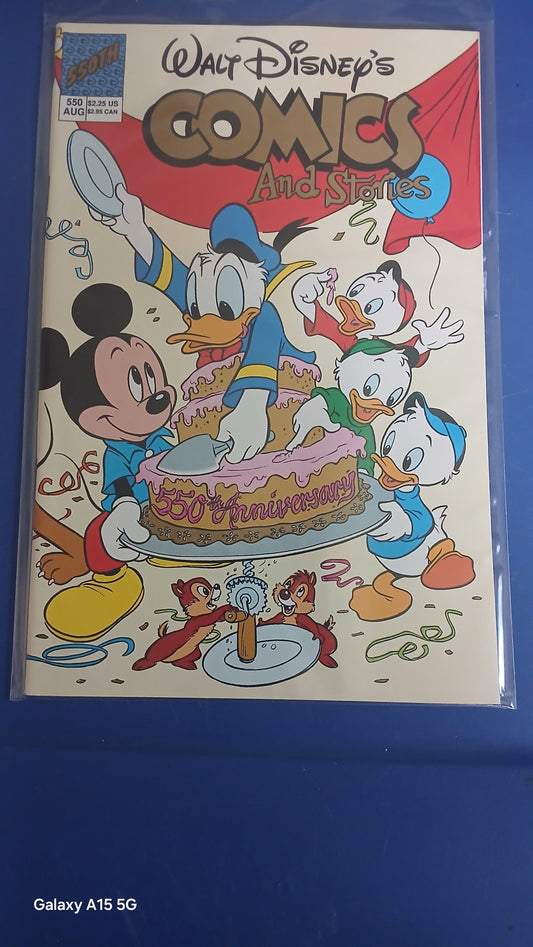 Walt Disney's Comics and Stories #550