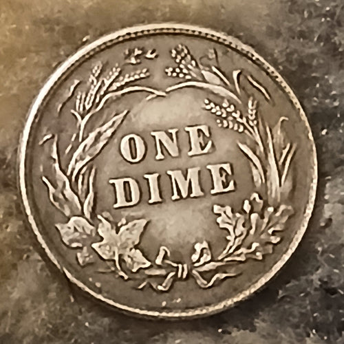 1916 Barber Dime